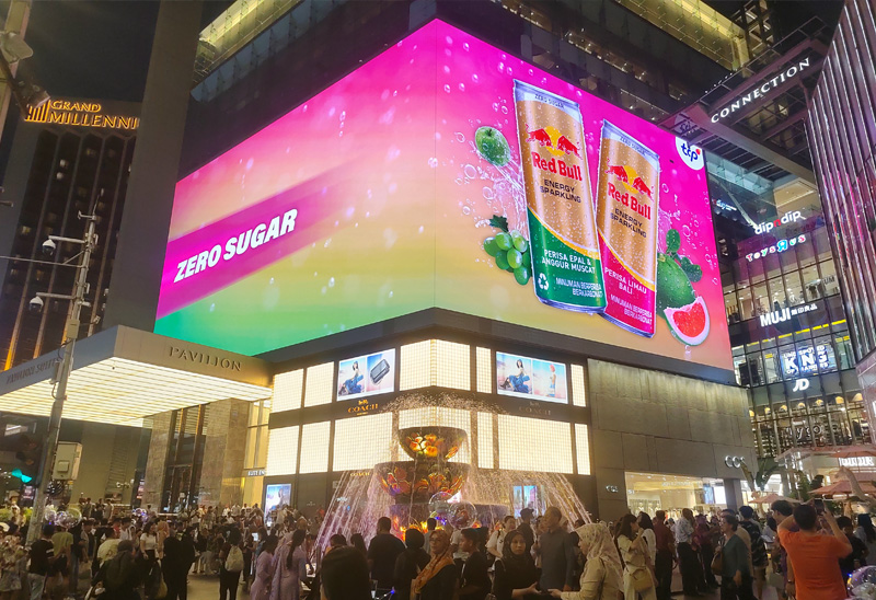 1250㎡裸眼3D煥新馬來西亞商圈，雷曼康碩展打造商業新地標