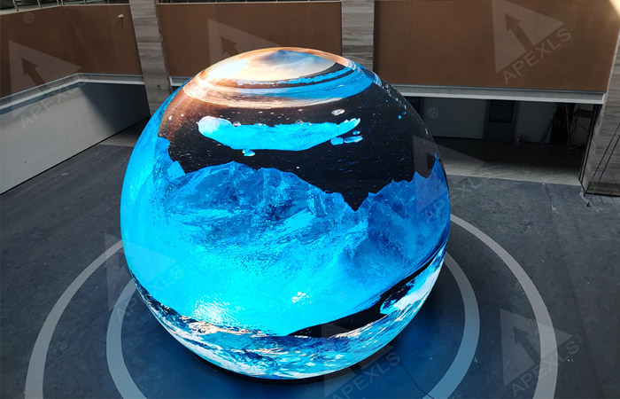 康碩展LED球形屏助力臨沂莒南縣科技館 打造沉浸式科普體驗空間